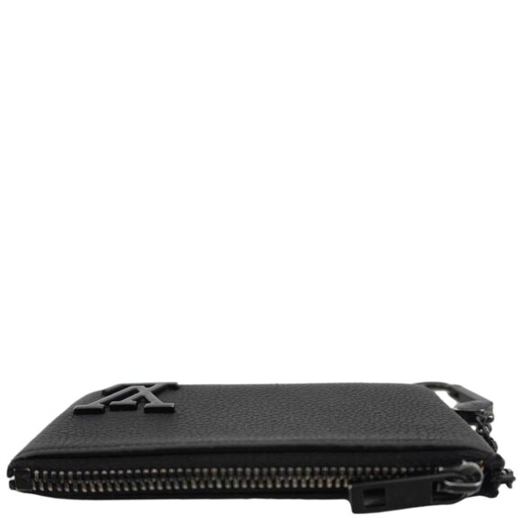 Louis Vuitton  LV Aerogram Leather Key Pouch Black - Picture 4 of 11